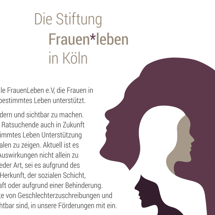 Stiftung Frauen*leben in Köln